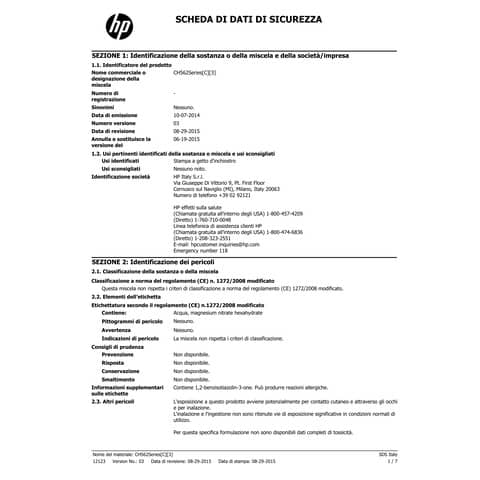 Cartuccia inkjet blister 301 HP ciano+magenta+giallo CH562EE